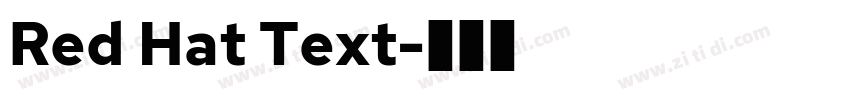 Red Hat Text字体转换